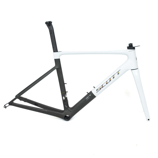 SCOTT Addict RC Pro Frame Pre-owned - White Black 