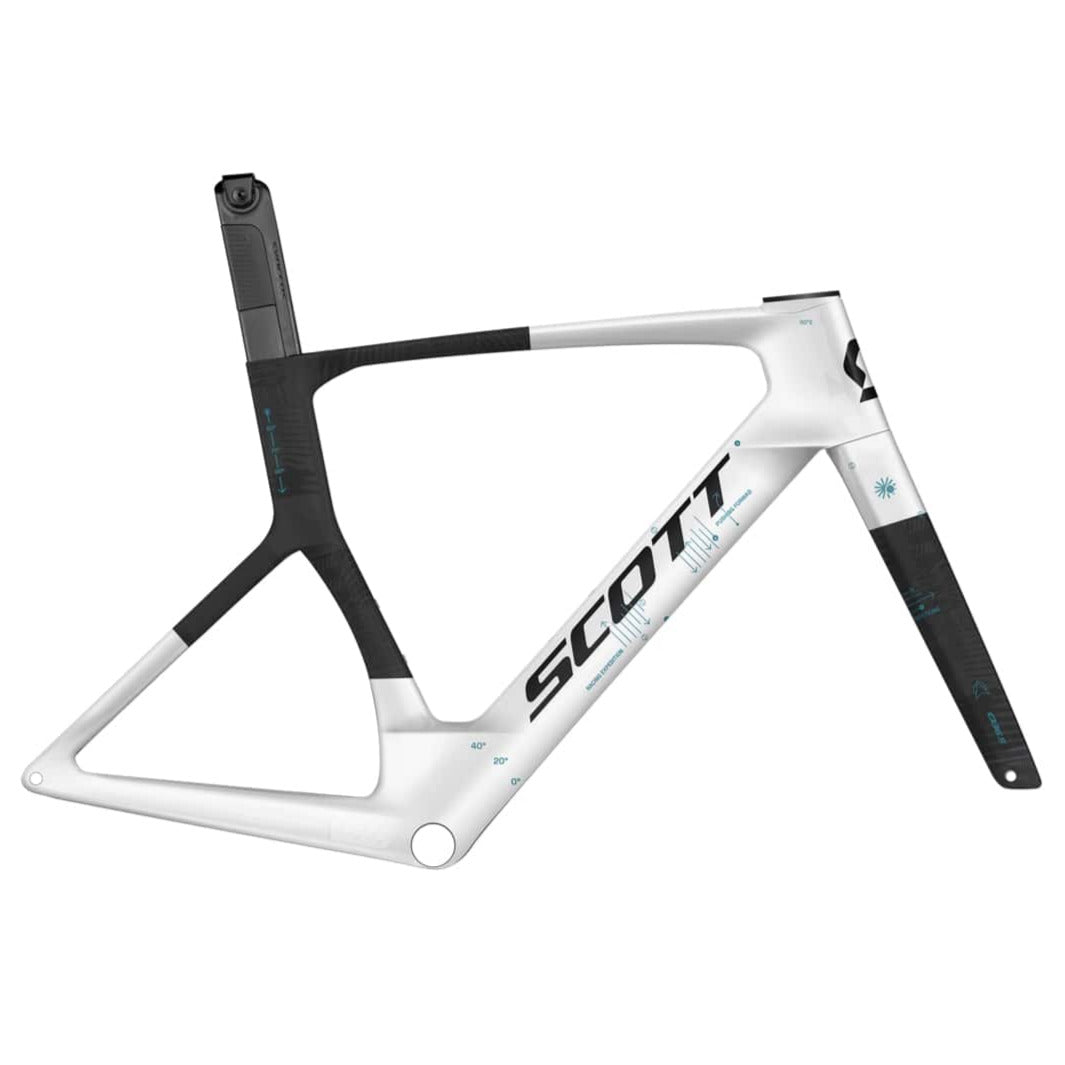 Telaio SCOTT Foil RC Pro HMX - Bianco nero Scott