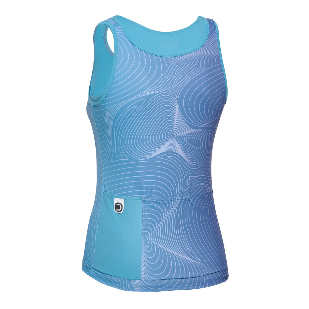Top Dotout Donna Wave - Azzurro Dotout
