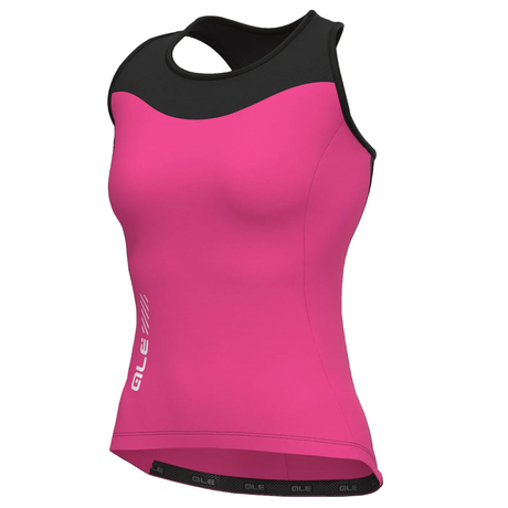 Ale Pragma Color Block woman top - Dark pink