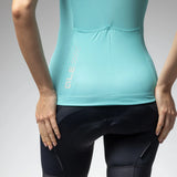 Top mujer Ale Pragma Color Block - Verde agua