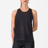 Top donna Castelli Comfort Travel Mesh - Nero Castelli