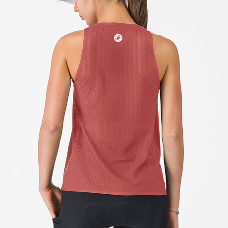 Castelli Comfort Travel Mesh frau top - Rosa