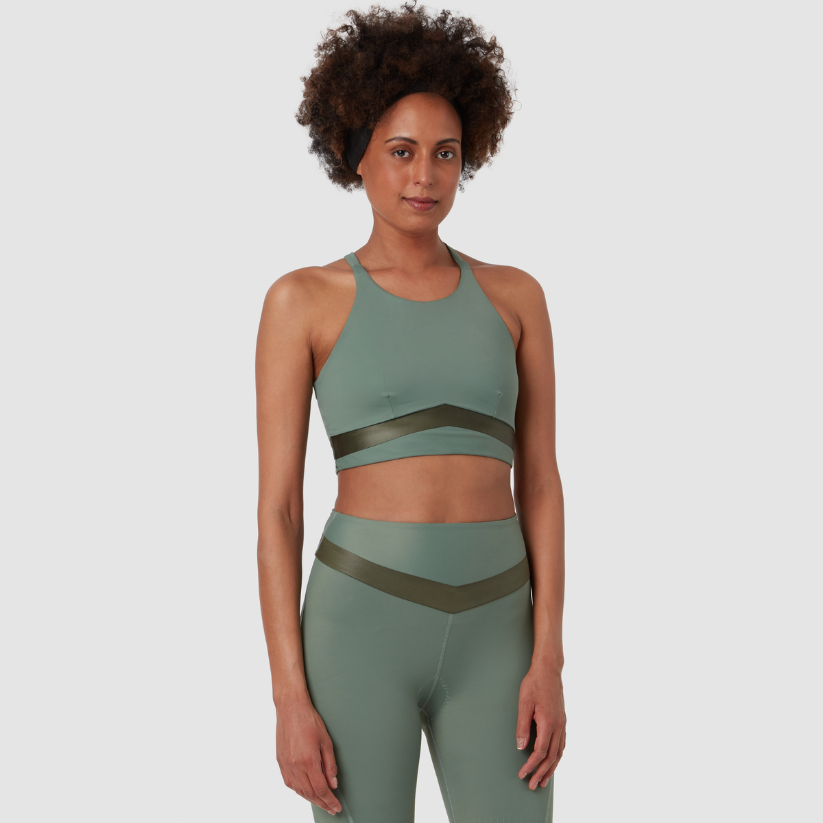 Top donna La Passione Flow - Verde militare La Passione