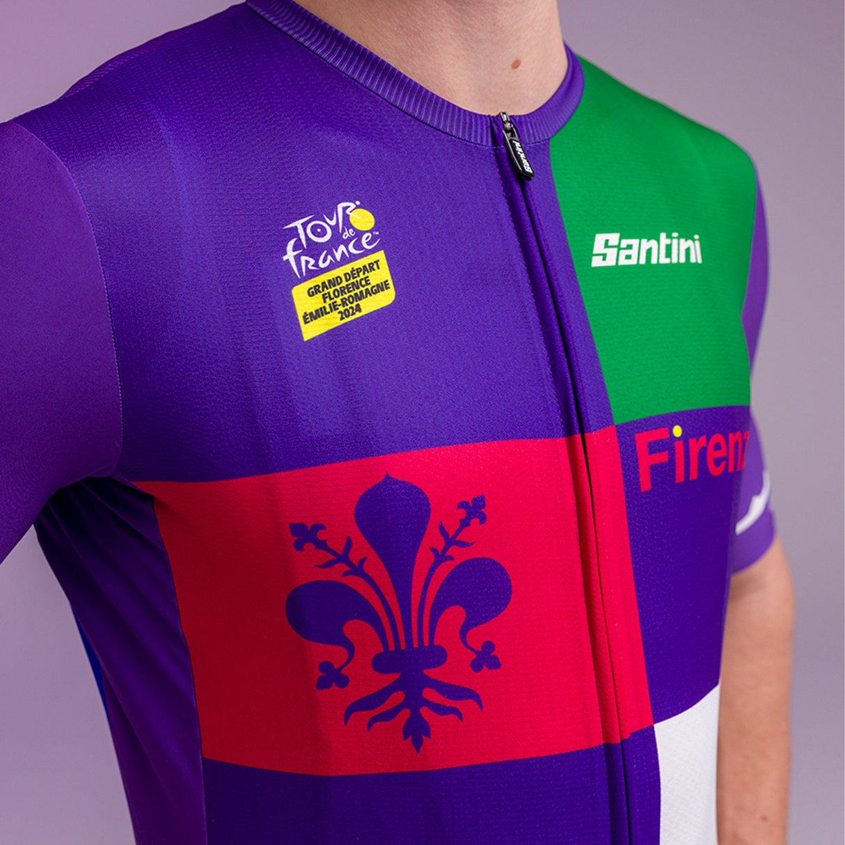 Maglia Santini Tour de France 2024 - Firenze - A