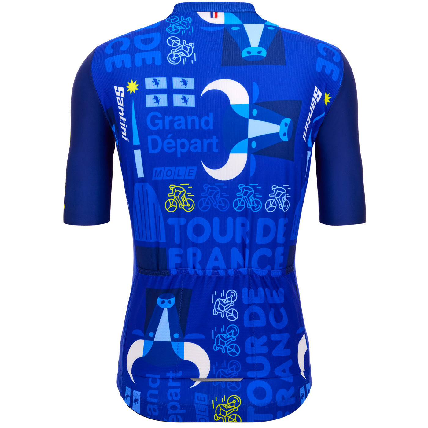 Jersey Santini Tour de France 2025 Turin All4cycling