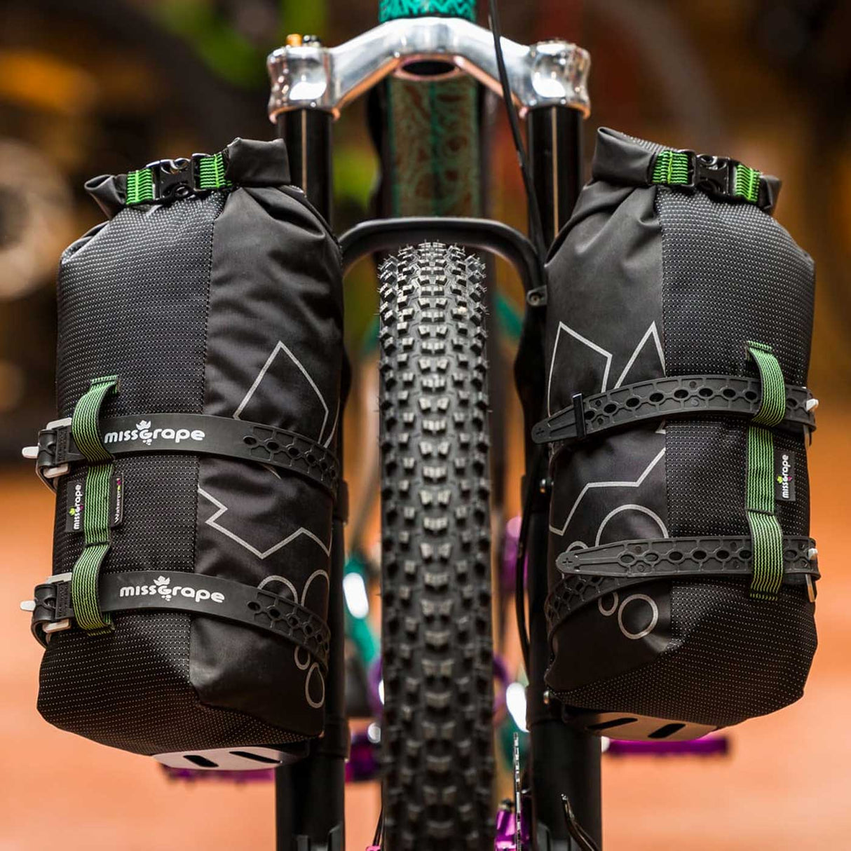 Borsa da forcella Miss Grape Trunk 6 Waterproof - Nero - G