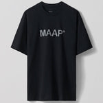 T-Shirt Maap Essentials Text - Nero