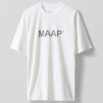 T-Shirt Maap Essentials Text - Blanc