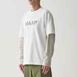 T-Shirt Maap Essentials Text - Blanc