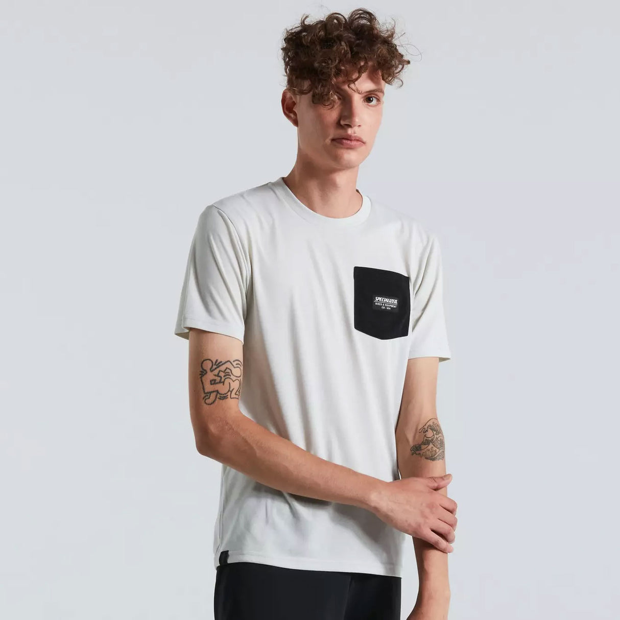 T-Shirt Specialized Pocket - Grigio - F