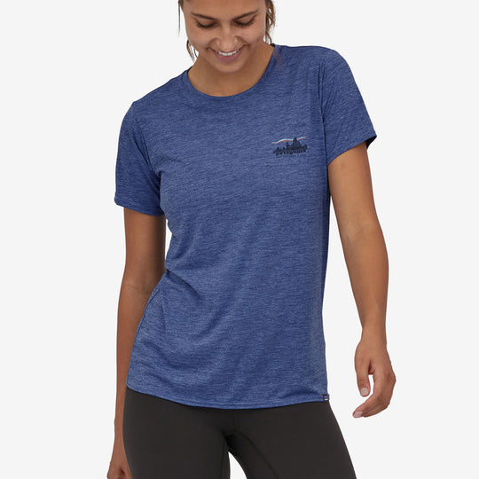 T-shirt femme Patagonia Capilene Cool Daily - Bleu