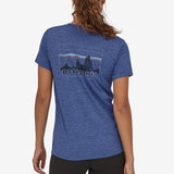 T-shirt donna Patagonia Capilene Cool Daily - Blu - F