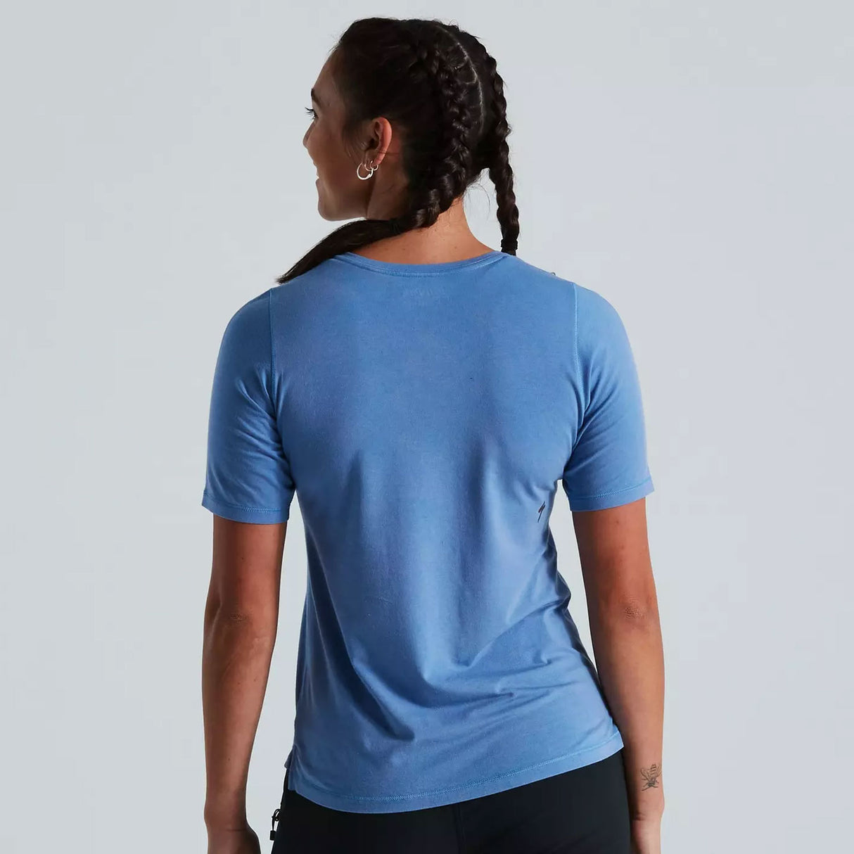 T-Shirt donna Specialized Trail Supima - Azzurro - F