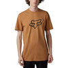 T-Shirt Fox Legacy Head - Marron