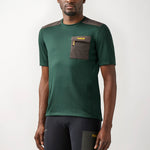 T-Shirt Pedaled Odyssey Merino - Vert