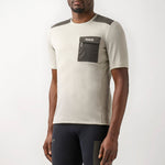 T-Shirt Pedaled Odyssey Merino - Beige