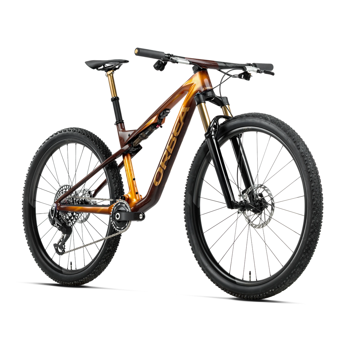 Orbea OIZ M-LTD AXS - Caramel Carbon View
