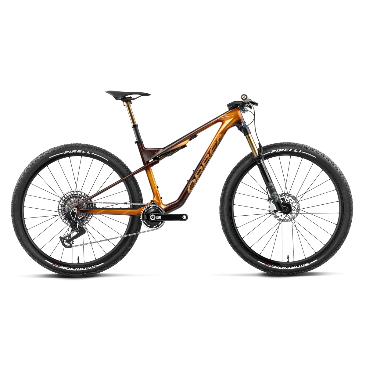 Orbea OIZ M-LTD AXS - Caramel Carbon View