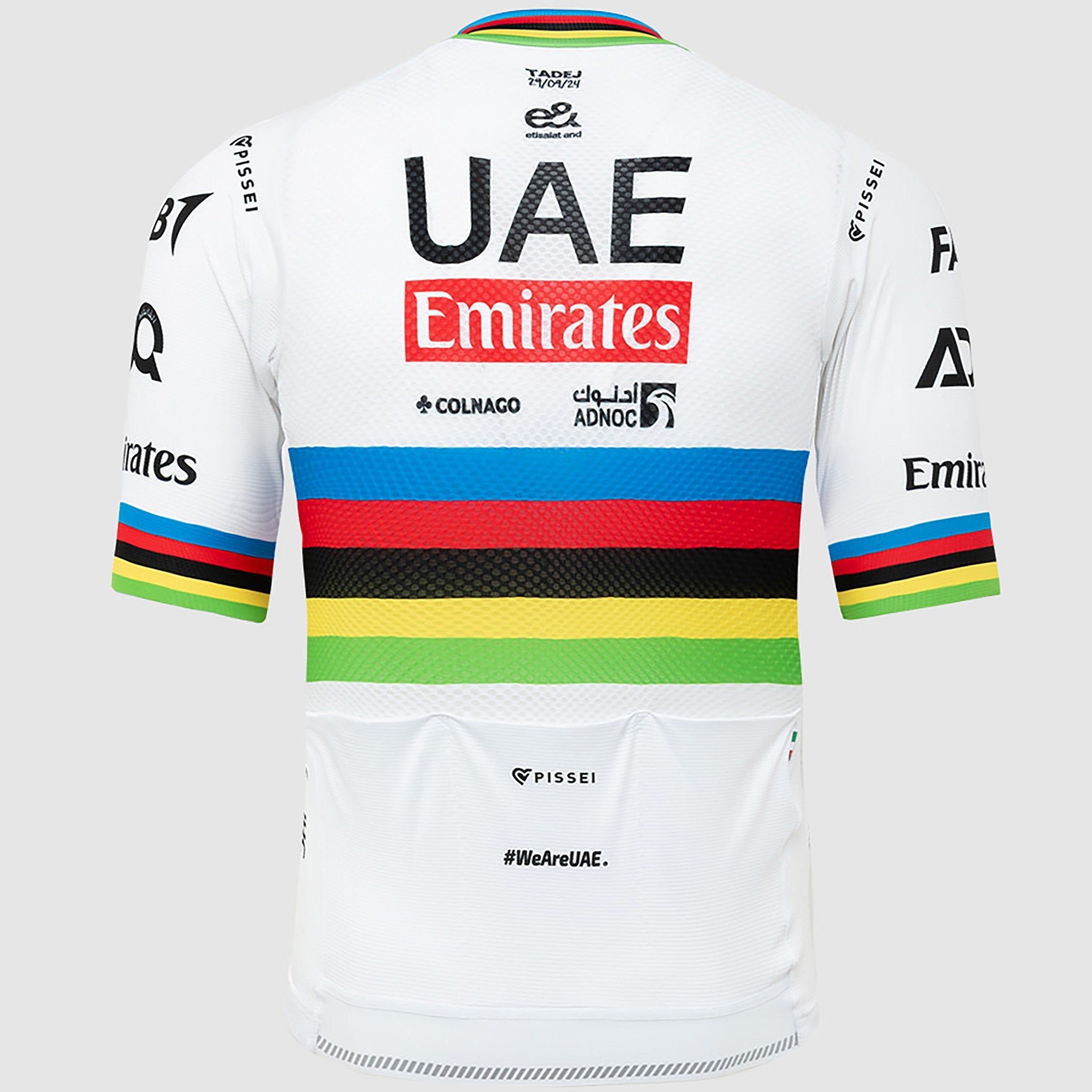 Maglia Pissei Team UAE 2024 - Campione del Mondo - P
