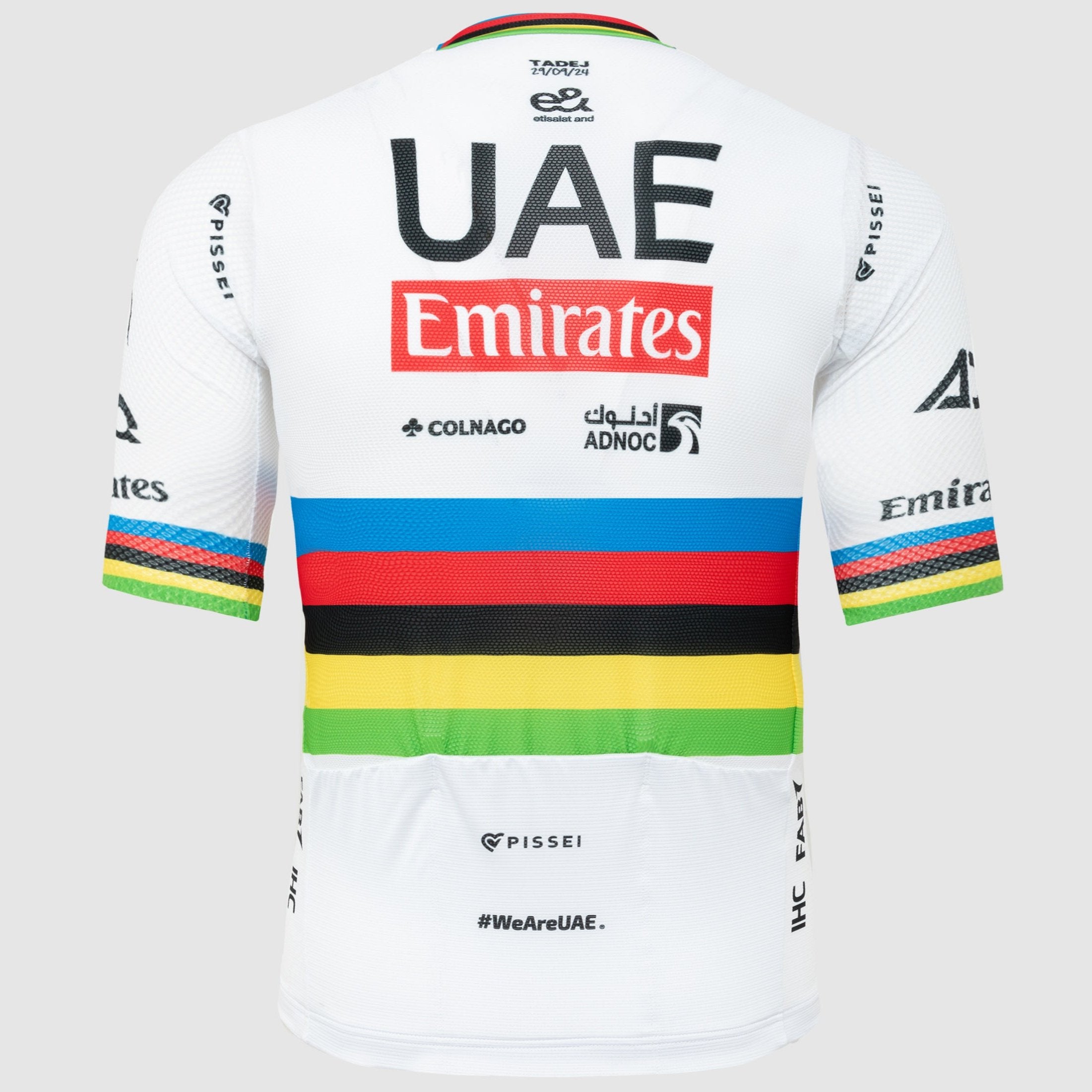 Maglia Pissei Team UAE 2024 Magistrale - Campione del Mondo - C