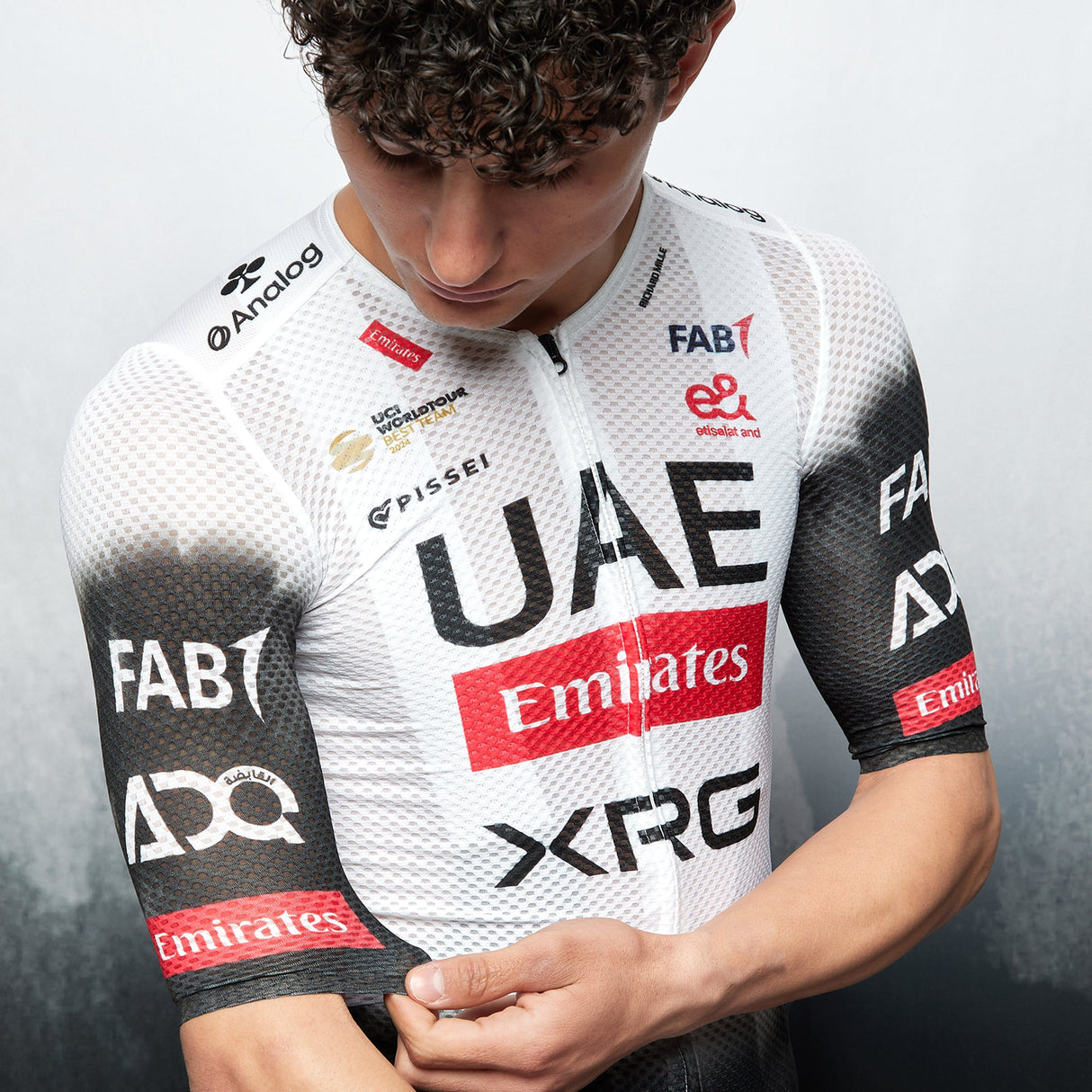 Maglia Pissei UAE Team Emirates 2025 Magistrale Light - L