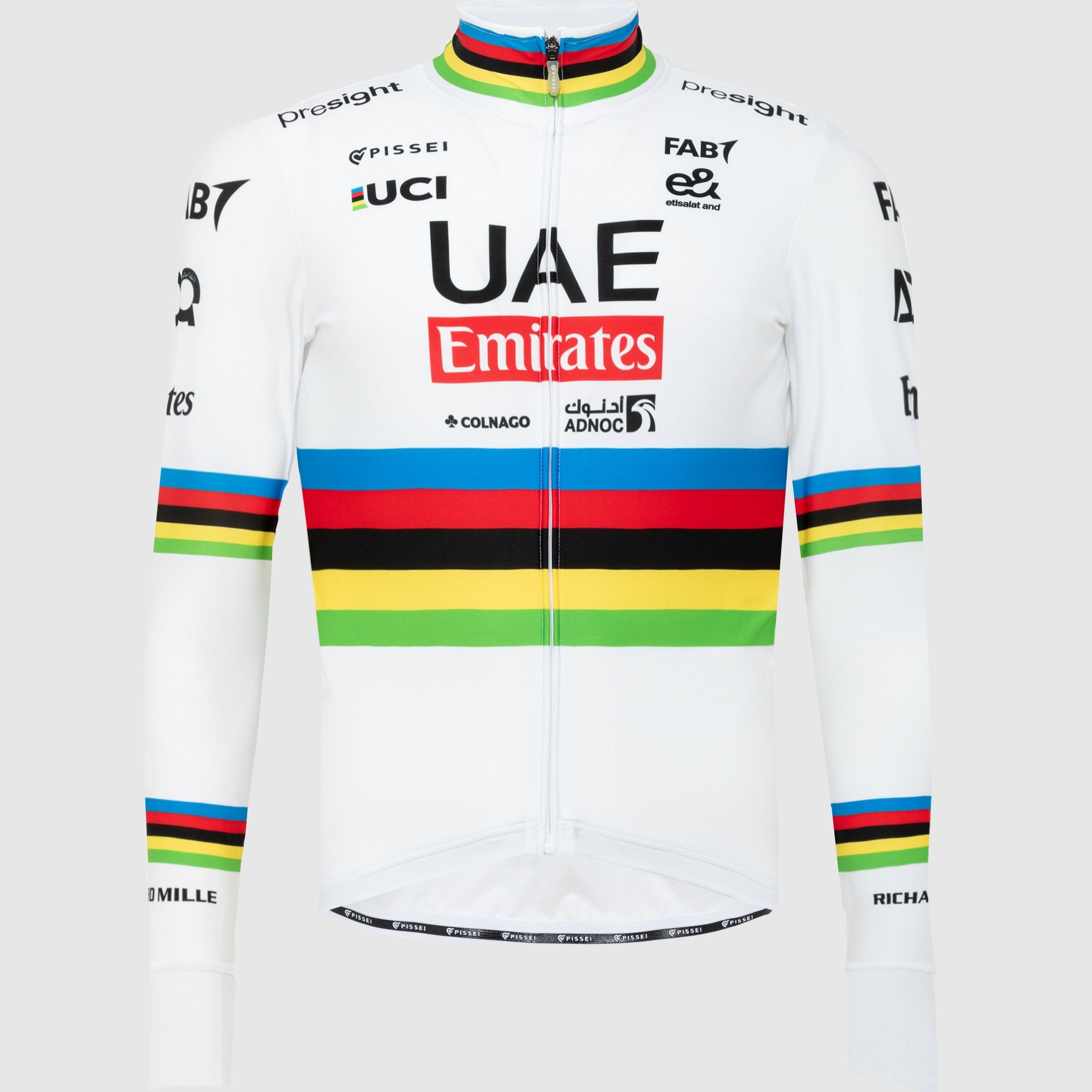 Maglia maniche lunghe Pissei Team UAE 2024 - Campione del mondo - G