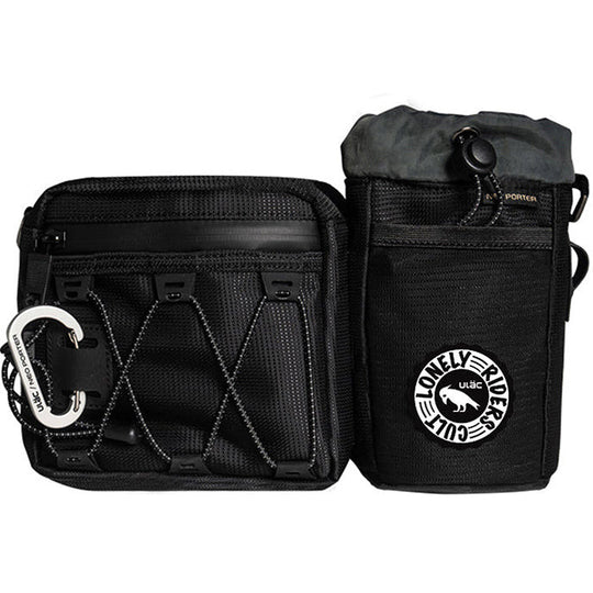 Ulac Krosstrek 3.3L double handlebar bag - Black
