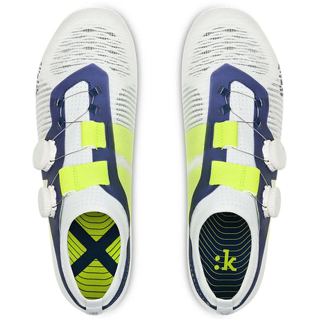 Fizik Vega Carbon schuhe - Weiss gelb