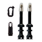 Valvola Campa Bros UST 6 fori 50mm - Nero Campa Bros