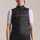 Rapha Brevet Wind 3 frau weste - Schwarz