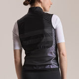 Rapha Brevet Wind 3 frau weste - Schwarz