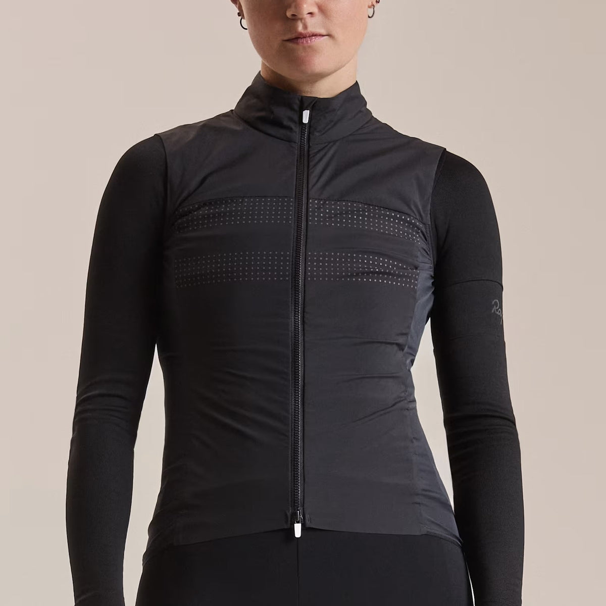 Gilet donna Rapha Brevet Lightweight Insulated - Nero
