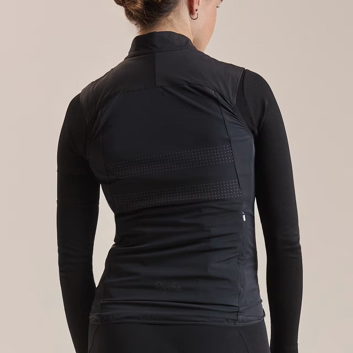Gilet donna Rapha Brevet Lightweight Insulated - Nero