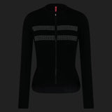 Maglia donna maniche lunghe Rapha Brevet Merino 3 - Nero