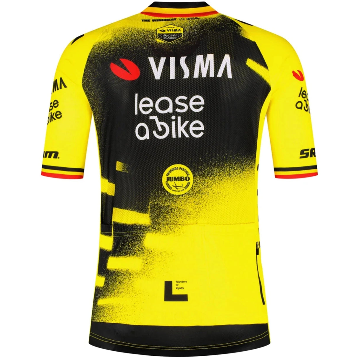 Maglia Team Visma Lease a bike 2025 The Wingbeat - Wout Van Aert - B