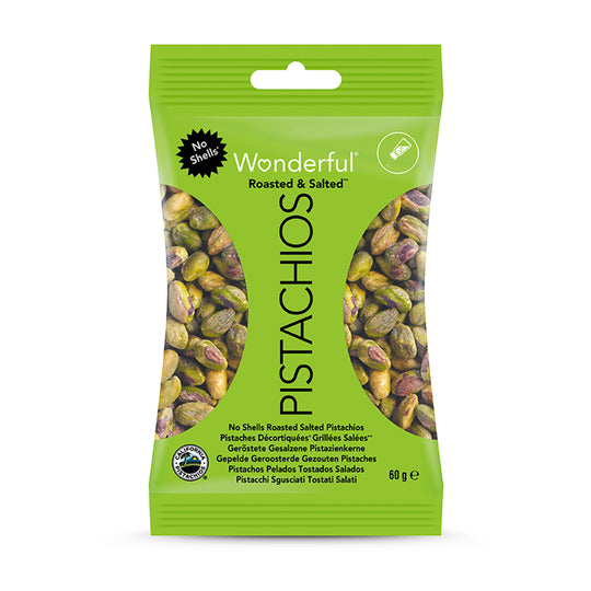Wonderful Pistachios Shelled Pistachios - Roasted and Salted