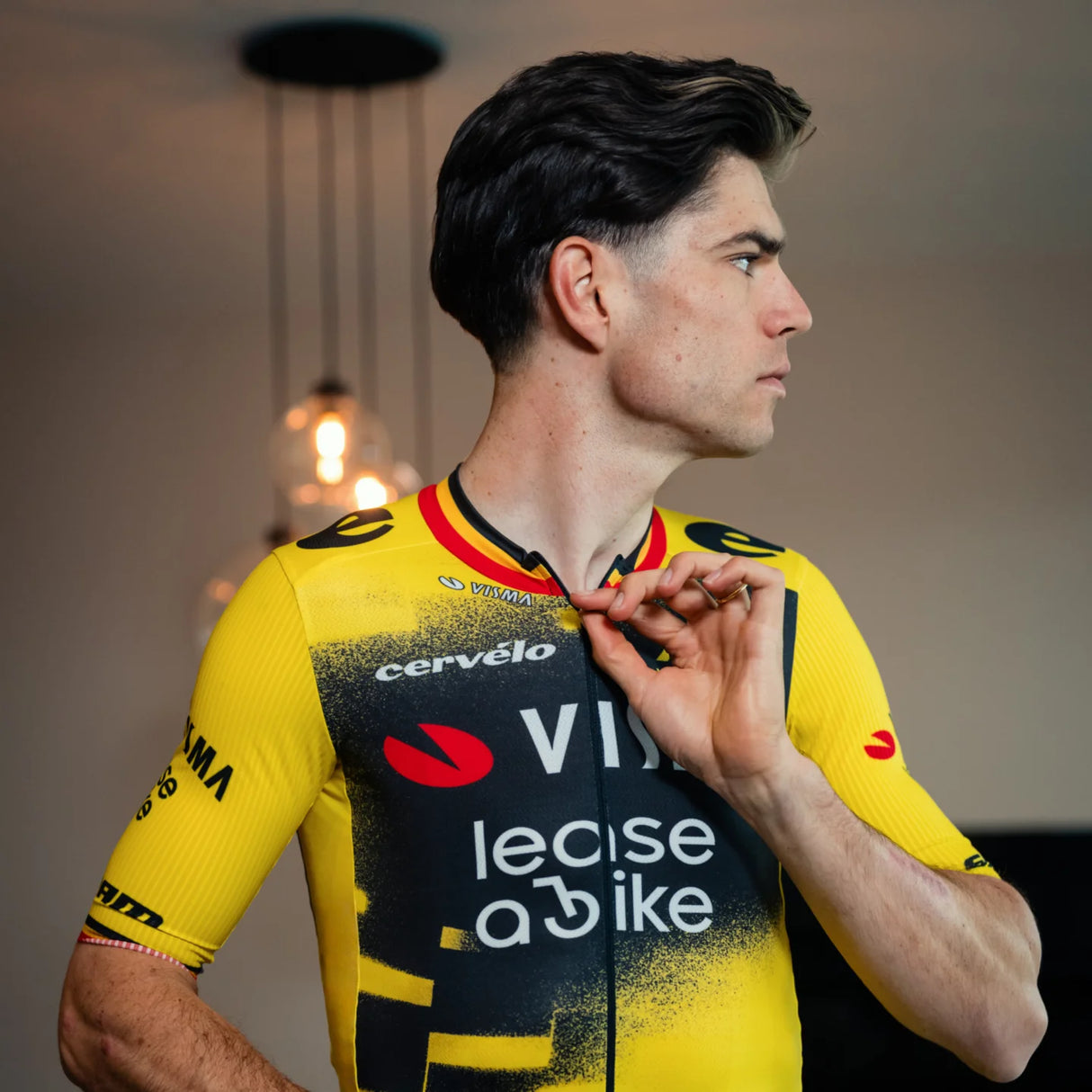 Maglia Team Visma Lease a bike 2025 The Wingbeat - Wout Van Aert - F
