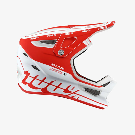 Casque Enfant 100% Status - Rouge 