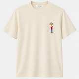 T-Shirt Cafe du Cycliste Chiara Fette - Beige