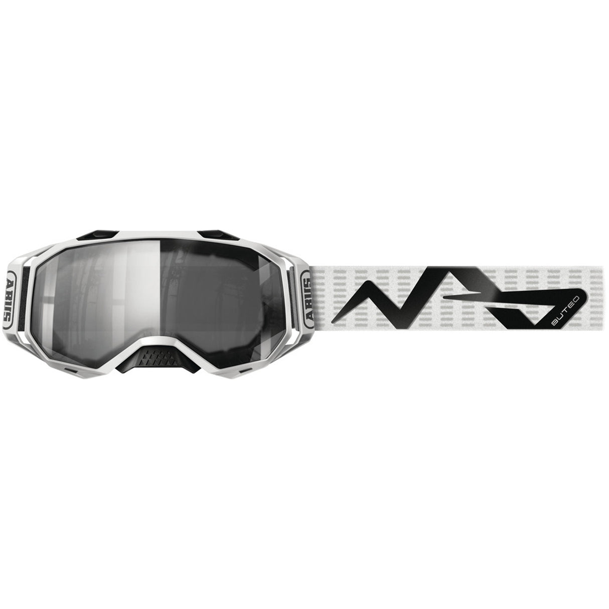 Maschera MTB Abus Buteo - Polar white - A