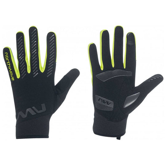 Guantes Northwave Active Gel - Negro Amarillo