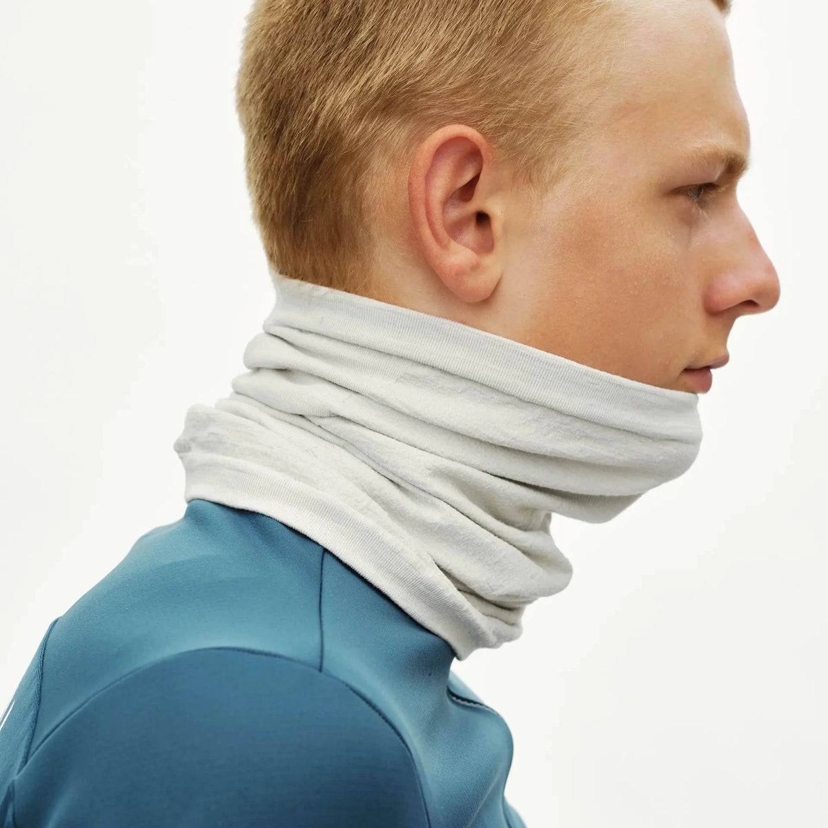 Schlauchtuch Pas Normal Studios Logo Merino Knit - Grau