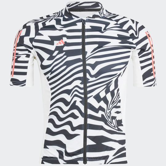 Maglia Adidas Essentials 3-Stripes Fast Zebra - Bianco