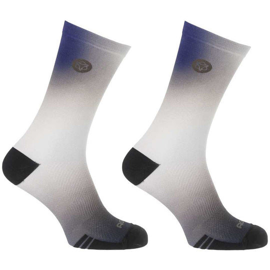 Chaussettes dégradées Agu - Blanc Bleu