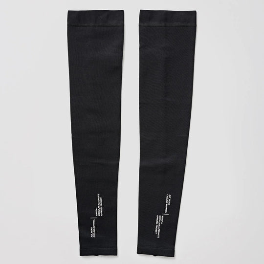 Manguitos Maap Alt_Road Merino - Negro