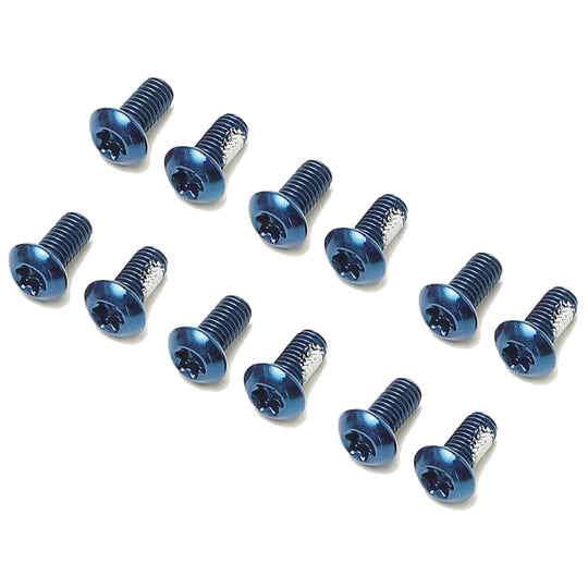 Ashima Aro-08 brake disc steel screw kit - Blue