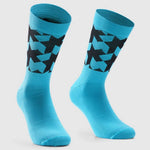 Assos Monogram Evo Socks - Light Blue