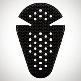 Protezioni ginocchia Bluegrass Aura Core - Nero - O