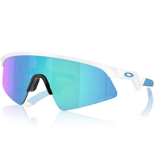 Oakley Resistor Sweep kids sunglasses - Polished White Prizm Sapphire